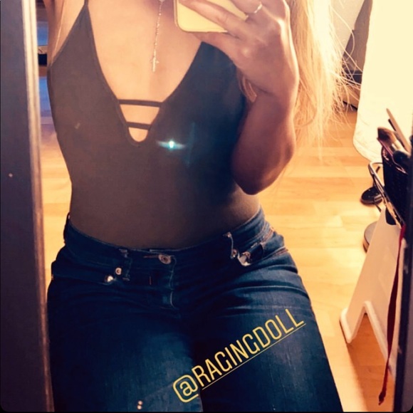 ➖SALE➖ FP CHEEKY BODYSUIT IN OLIVE - Picture 4 of 5